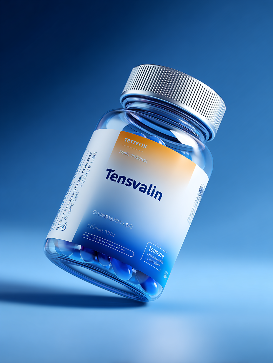 Tensvalin - supliment natural pentru presiunea arteriala in cutie alba cu 30 de capsule, produs in Romania pentru sustinerea sanatatii cardiovasculare